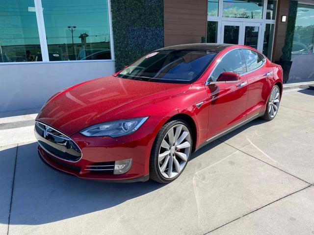 used 2014 Tesla Model S car, priced at $20,500