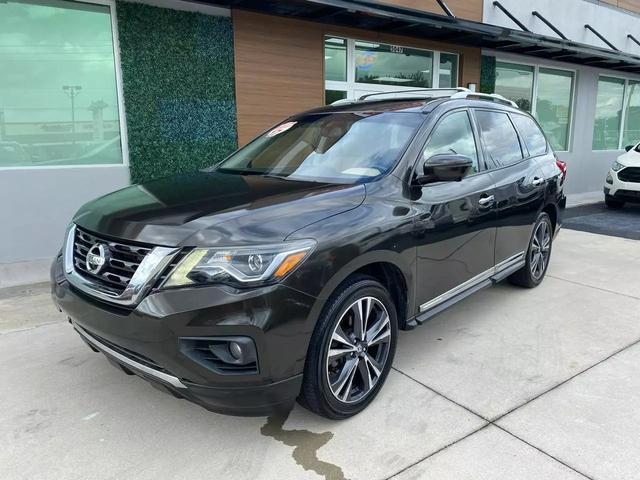 used 2017 Nissan Pathfinder car, priced at $14,999