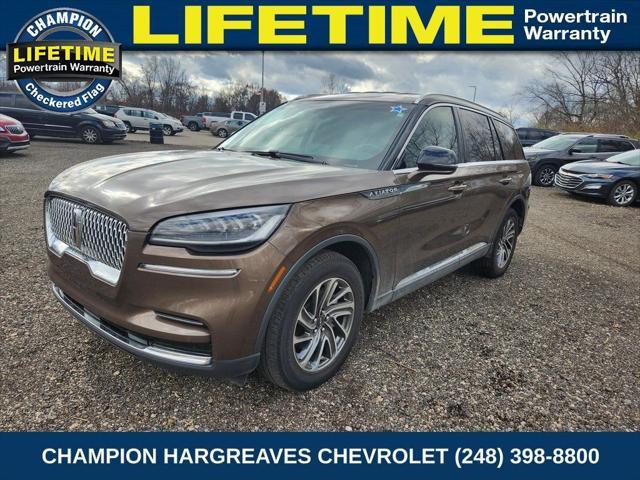 used 2022 Lincoln Aviator car, priced at $40,086