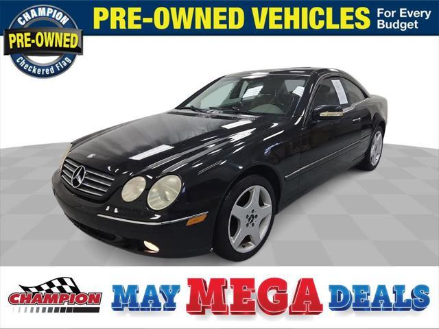 used 2001 Mercedes-Benz CL-Class car, priced at $4,795