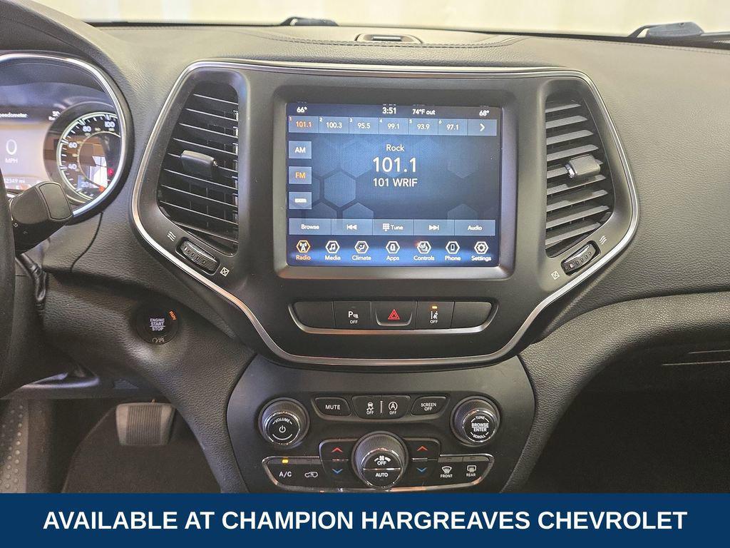 used 2021 Jeep Cherokee car, priced at $21,365