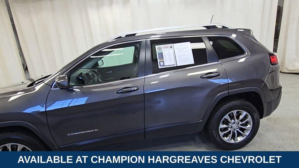 used 2021 Jeep Cherokee car, priced at $21,365