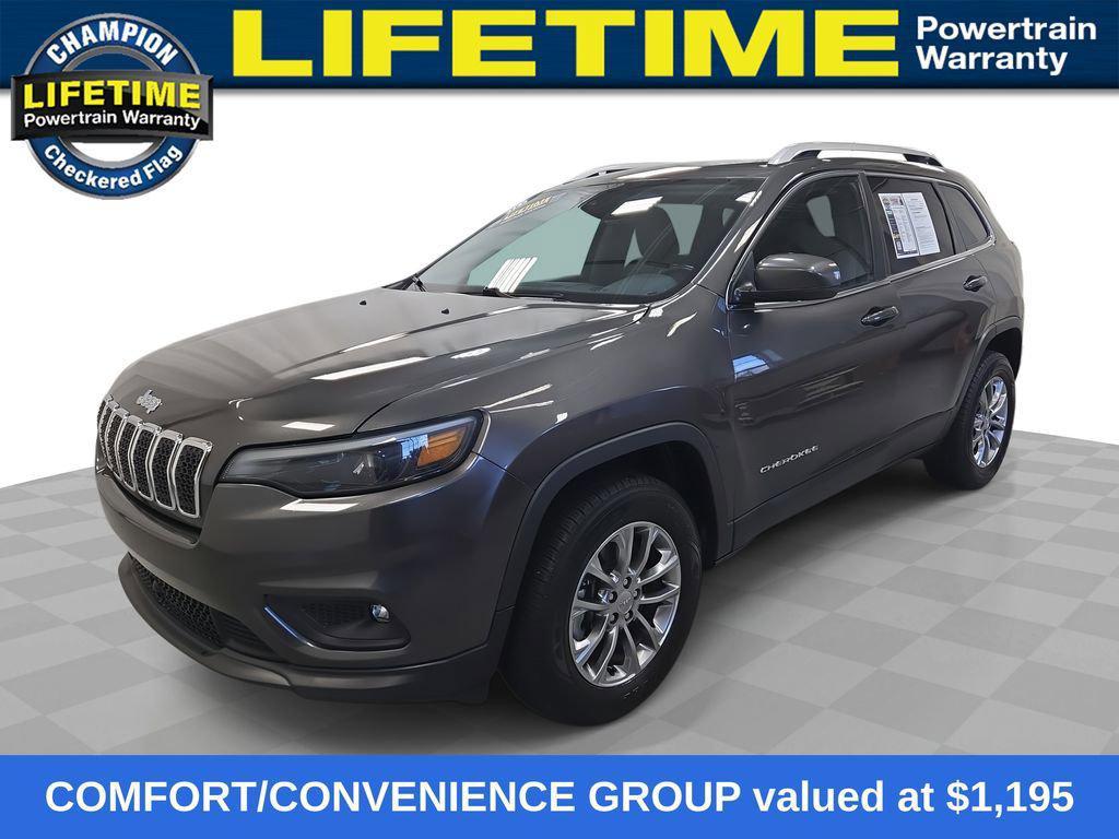 used 2021 Jeep Cherokee car, priced at $21,365