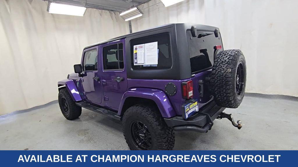 used 2016 Jeep Wrangler Unlimited car, priced at $18,237