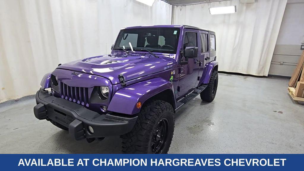 used 2016 Jeep Wrangler Unlimited car, priced at $18,237