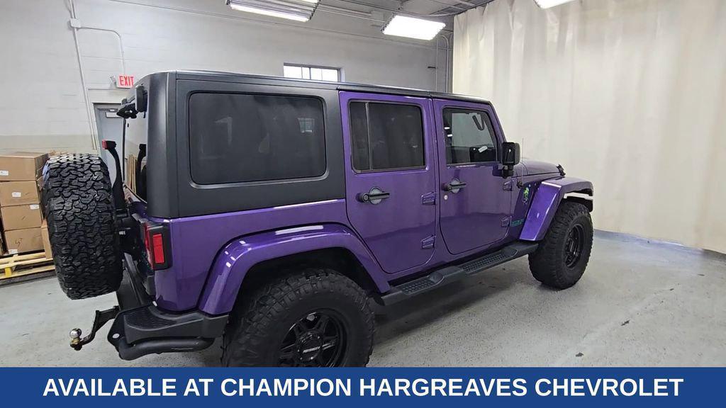 used 2016 Jeep Wrangler Unlimited car, priced at $18,237