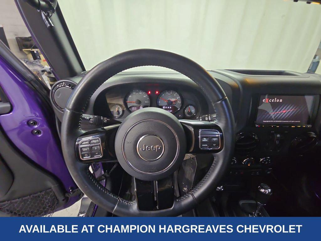 used 2016 Jeep Wrangler Unlimited car, priced at $18,237