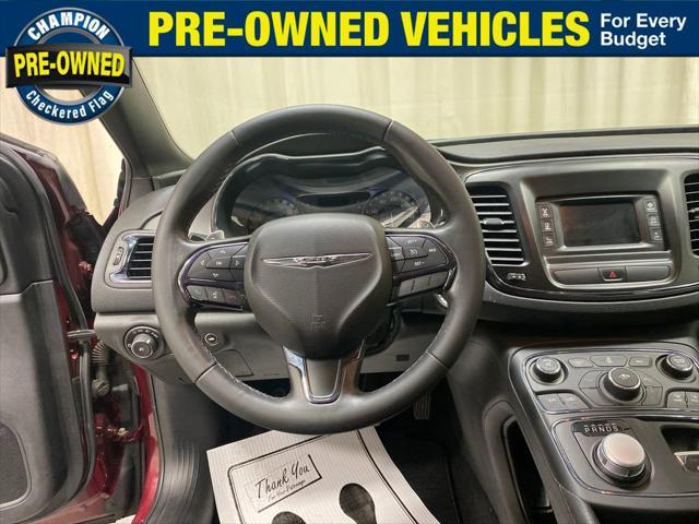 used 2015 Chrysler 200 car, priced at $7,979