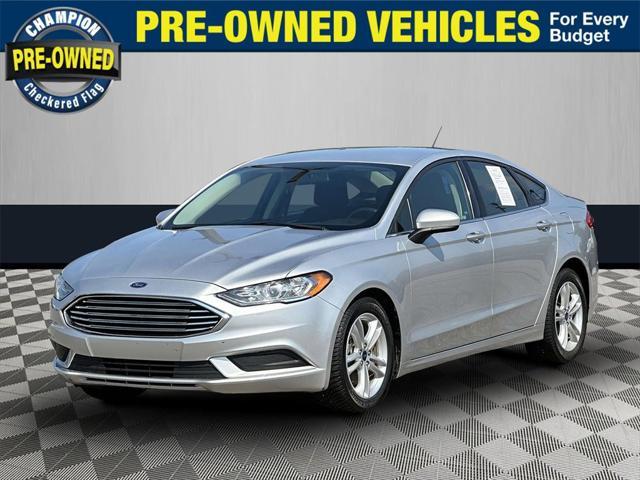 used 2018 Ford Fusion car, priced at $12,500