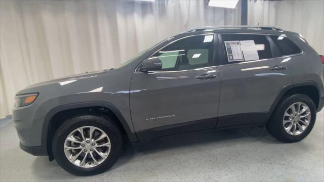 used 2021 Jeep Cherokee car, priced at $20,301
