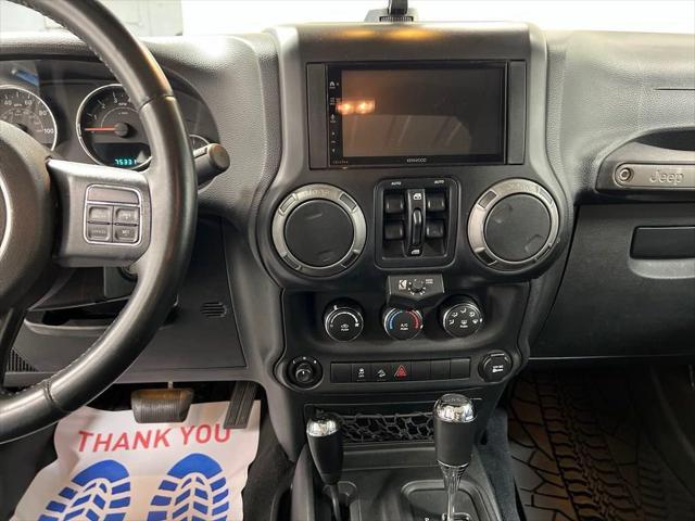 used 2014 Jeep Wrangler Unlimited car, priced at $18,171