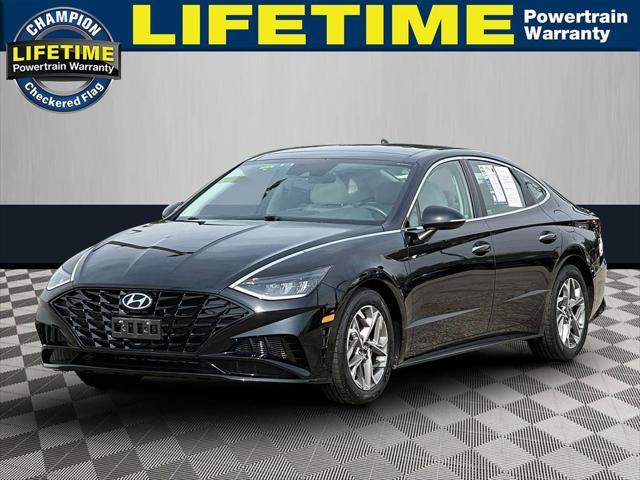 used 2021 Hyundai Sonata car, priced at $20,106