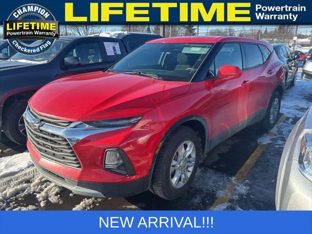 used 2021 Chevrolet Blazer car, priced at $23,349