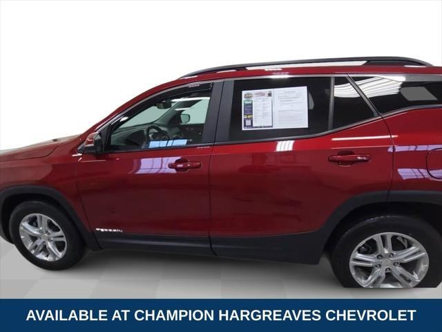 used 2021 GMC Terrain car, priced at $20,999