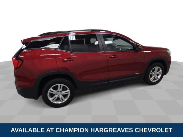 used 2021 GMC Terrain car, priced at $20,999