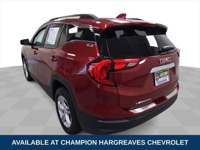 used 2021 GMC Terrain car, priced at $20,999