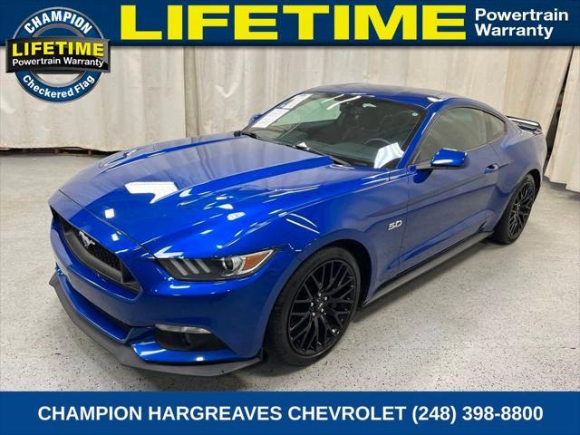 used 2017 Ford Mustang car, priced at $21,749