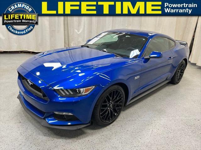 used 2017 Ford Mustang car, priced at $24,400