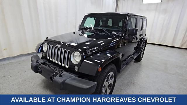 used 2016 Jeep Wrangler Unlimited car, priced at $13,089