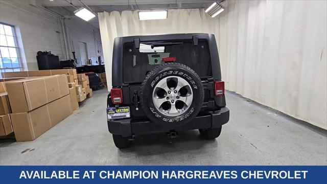 used 2016 Jeep Wrangler Unlimited car, priced at $13,089