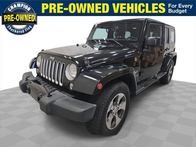 used 2016 Jeep Wrangler Unlimited car, priced at $13,813
