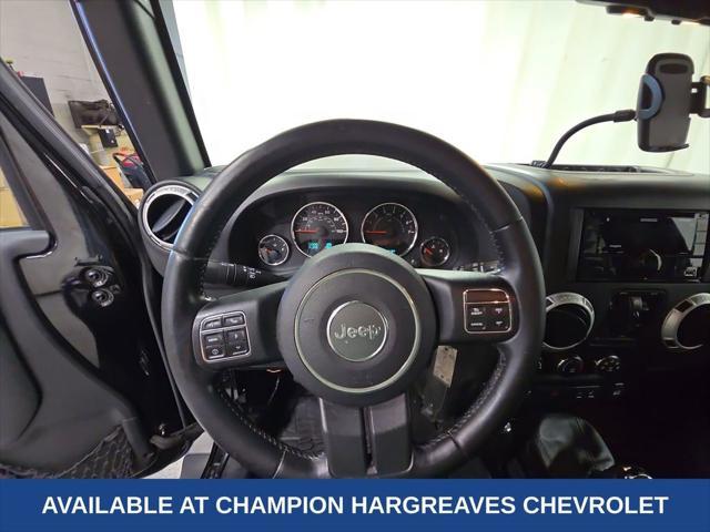 used 2016 Jeep Wrangler Unlimited car, priced at $13,089