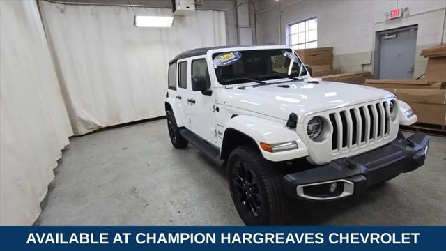 used 2021 Jeep Wrangler Unlimited 4xe car, priced at $27,999