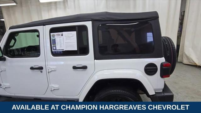 used 2021 Jeep Wrangler Unlimited 4xe car, priced at $27,999