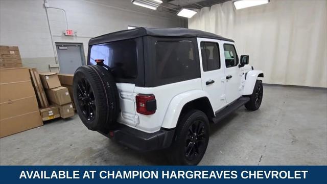 used 2021 Jeep Wrangler Unlimited 4xe car, priced at $27,999