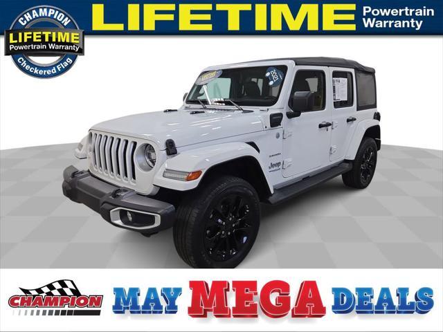 used 2021 Jeep Wrangler Unlimited 4xe car, priced at $29,826