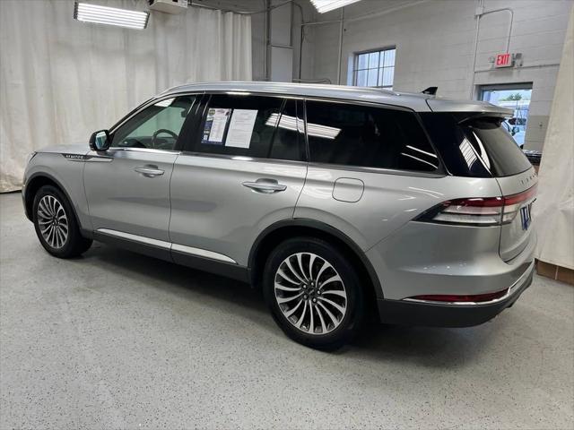 used 2021 Lincoln Aviator car, priced at $45,982