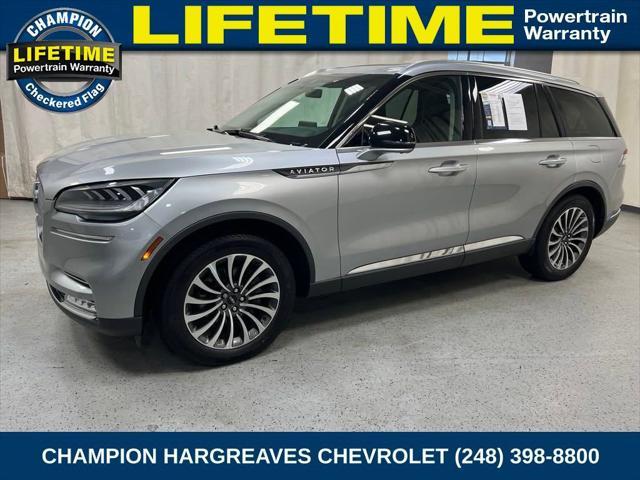 used 2021 Lincoln Aviator car, priced at $41,693