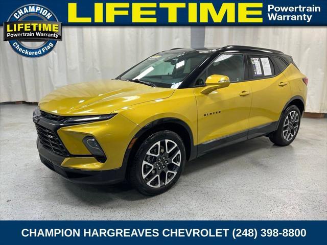 used 2023 Chevrolet Blazer car, priced at $31,979