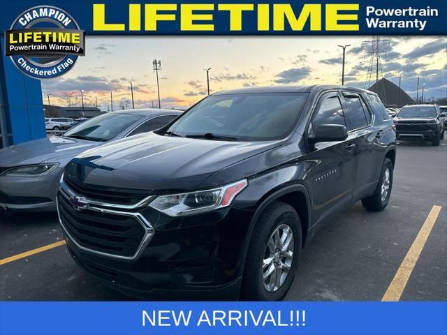 used 2020 Chevrolet Traverse car, priced at $19,004