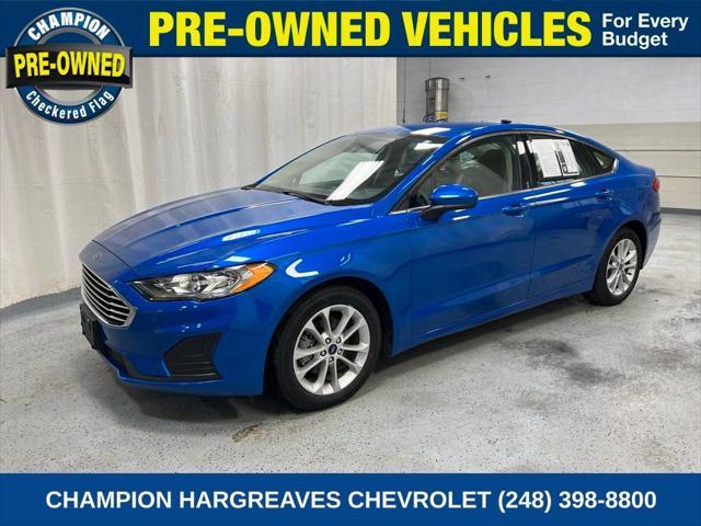 used 2020 Ford Fusion car, priced at $17,942