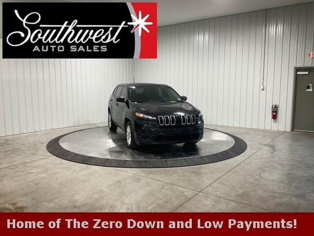 used 2016 Jeep Cherokee car, priced at $12,238