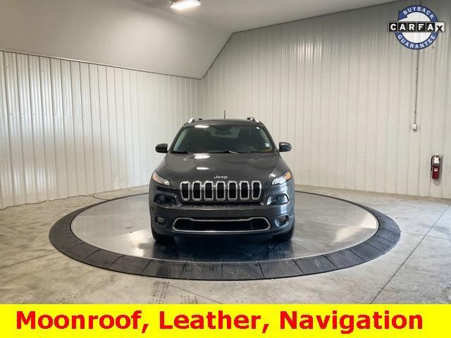 used 2015 Jeep Cherokee car, priced at $12,242