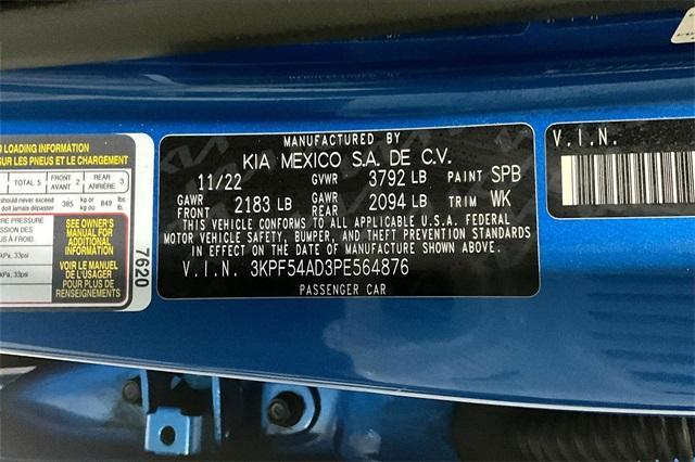 used 2023 Kia Forte car, priced at $16,636
