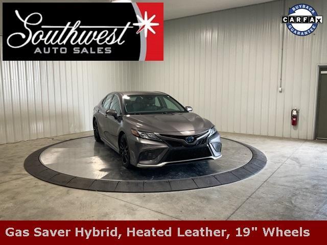 used 2021 Toyota Camry Hybrid car, priced at $25,004