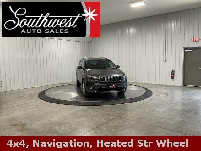 used 2018 Jeep Cherokee car, priced at $14,639