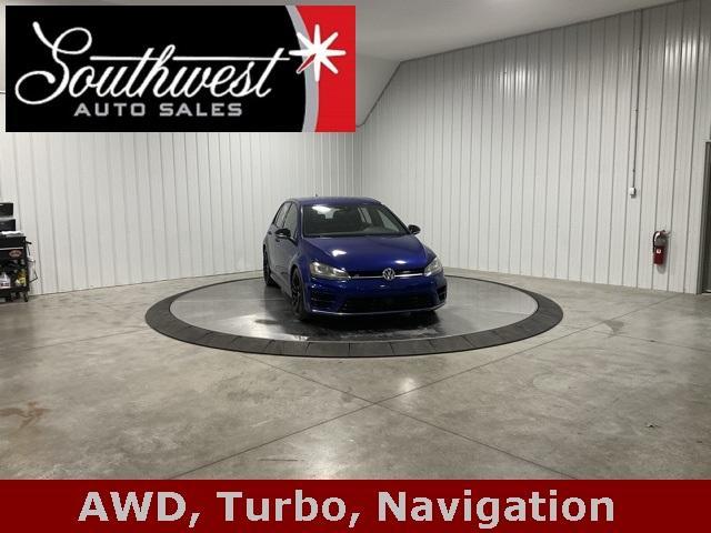 used 2017 Volkswagen Golf R car, priced at $19,347