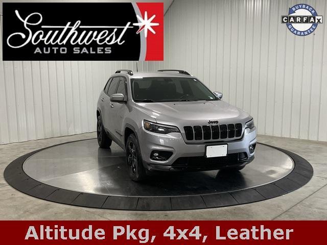 used 2019 Jeep Cherokee car, priced at $15,703