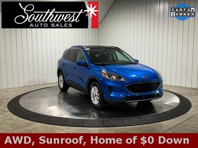 used 2021 Ford Escape car, priced at $16,942