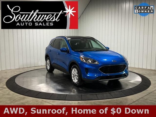 used 2021 Ford Escape car, priced at $17,379