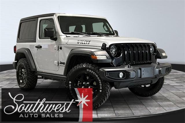 used 2022 Jeep Wrangler car, priced at $24,573