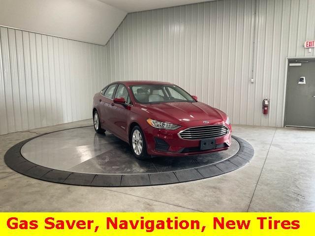 used 2019 Ford Fusion Hybrid car, priced at $12,639