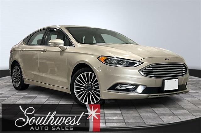 used 2018 Ford Fusion car, priced at $12,408