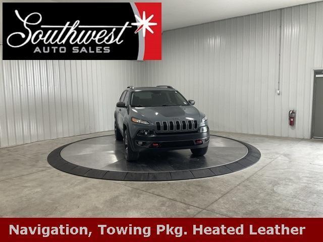 used 2015 Jeep Cherokee car, priced at $12,047