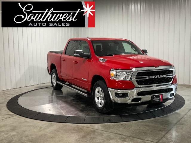 used 2022 Ram 1500 car, priced at $27,117