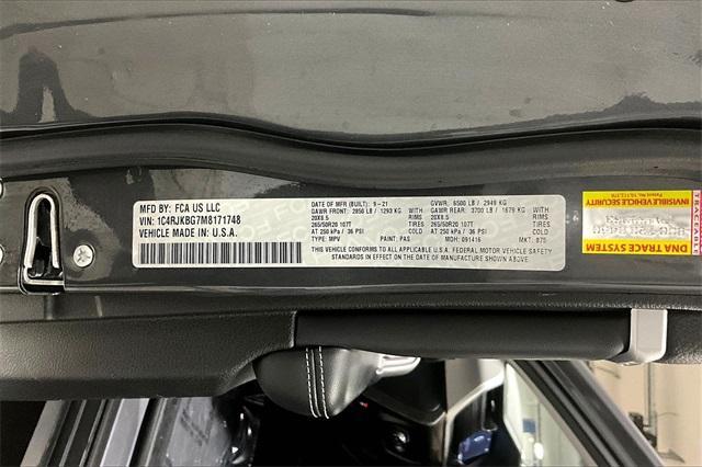 used 2021 Jeep Grand Cherokee L car, priced at $22,698